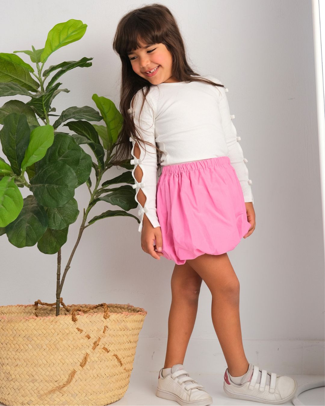 Bow Top in White
