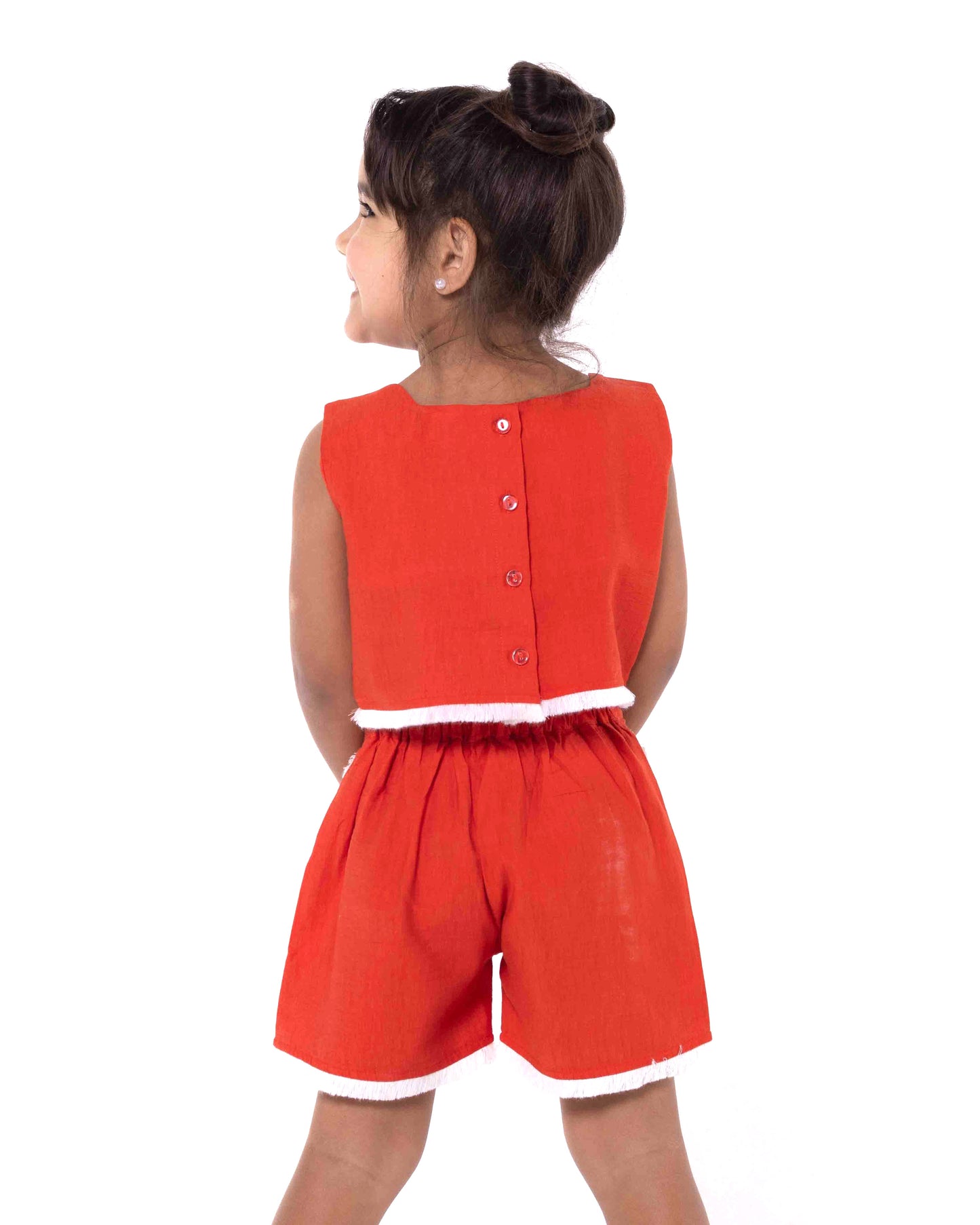 Fringes Orange Set