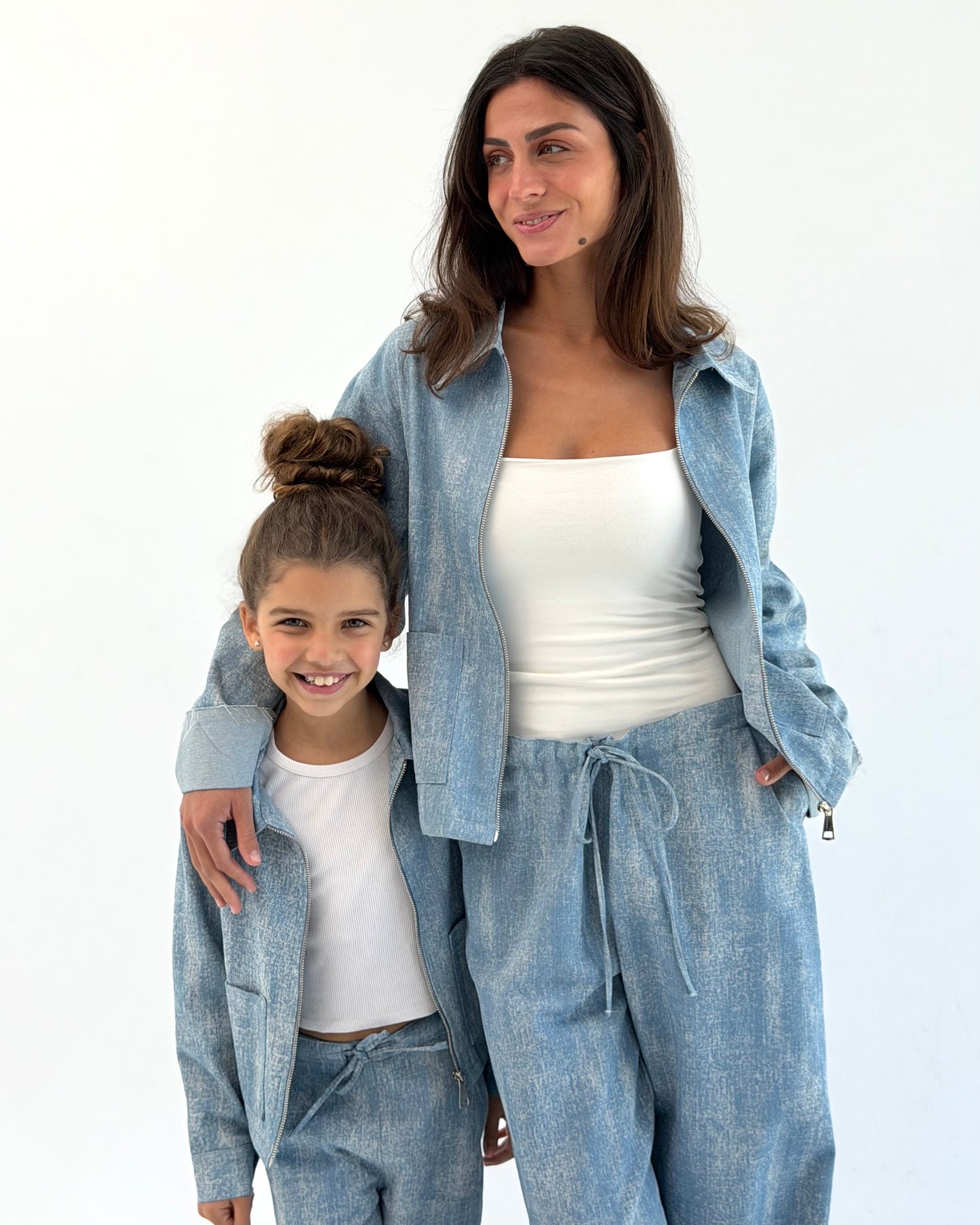 Bow Back Jeans Jacket