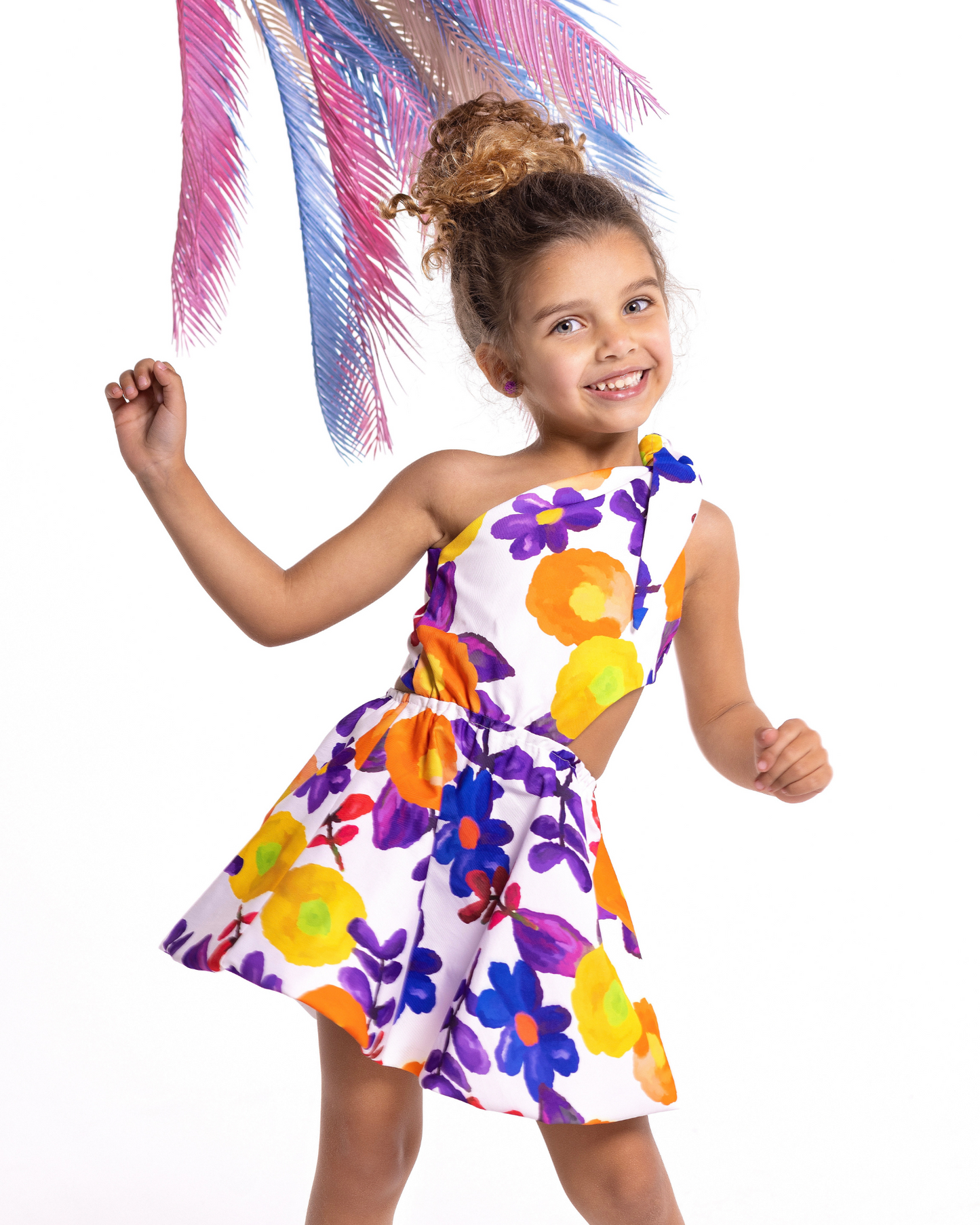 Blooms Floral Cutout Dress