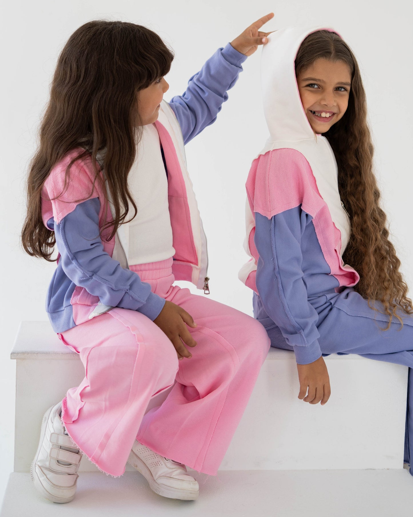 Colorblock Set - Lilac/Pink