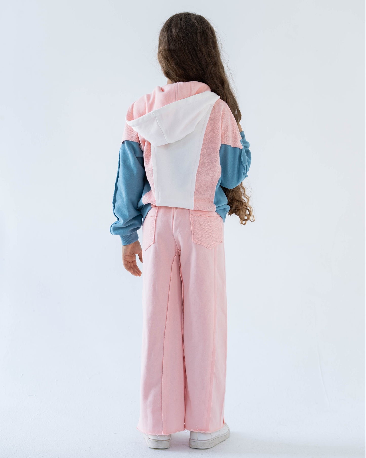 Colorblock Set - Peach/Blue