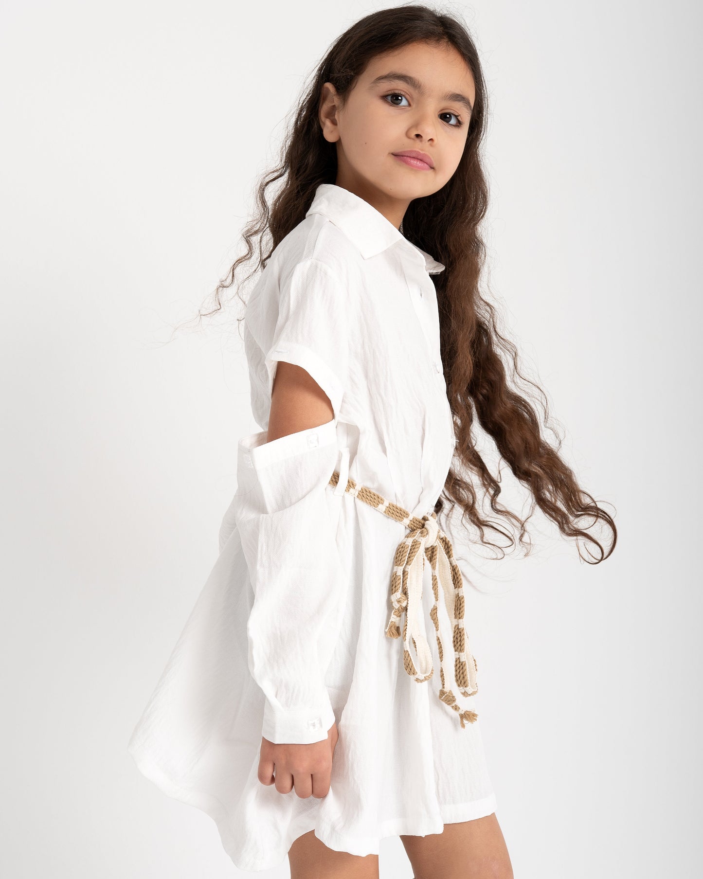 The Multi-Way Linen Shirt Dress