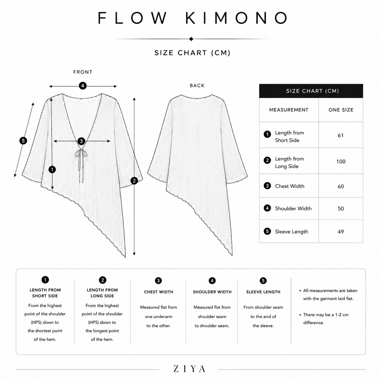 Flow Kimono in Olive