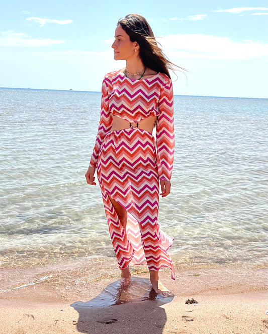 Chevron Cover-Up - Women