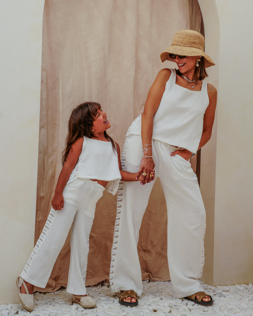 Crochet Muslin Set - Women