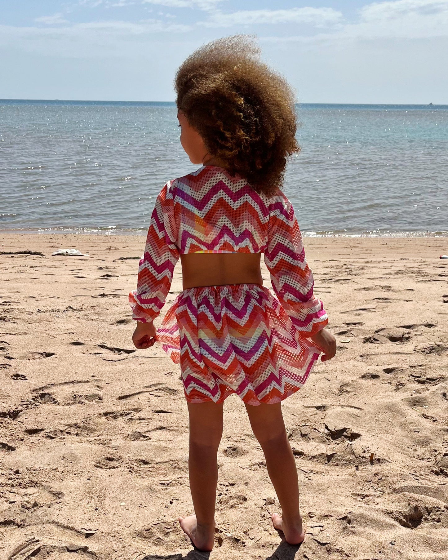 Chevron Cover-up - Girls