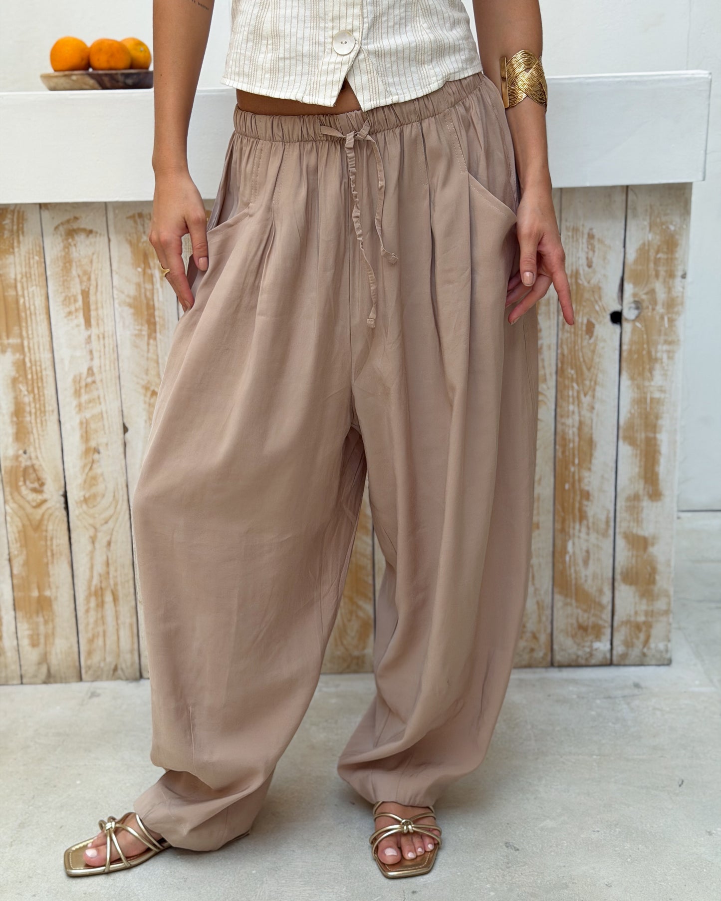 Flowy Balloon Pants