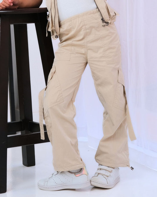 Cargo Pants in Stone Beige