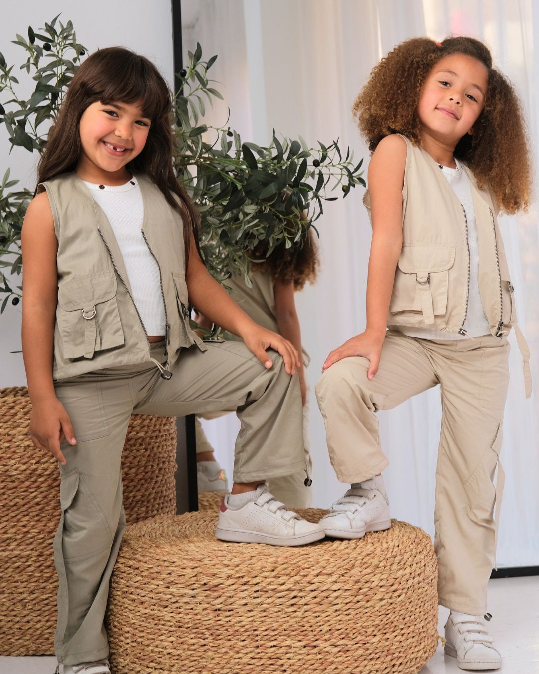 Cargo Pants in Sage Olive