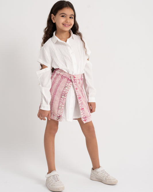 The Multi-Way Linen Shirt Dress