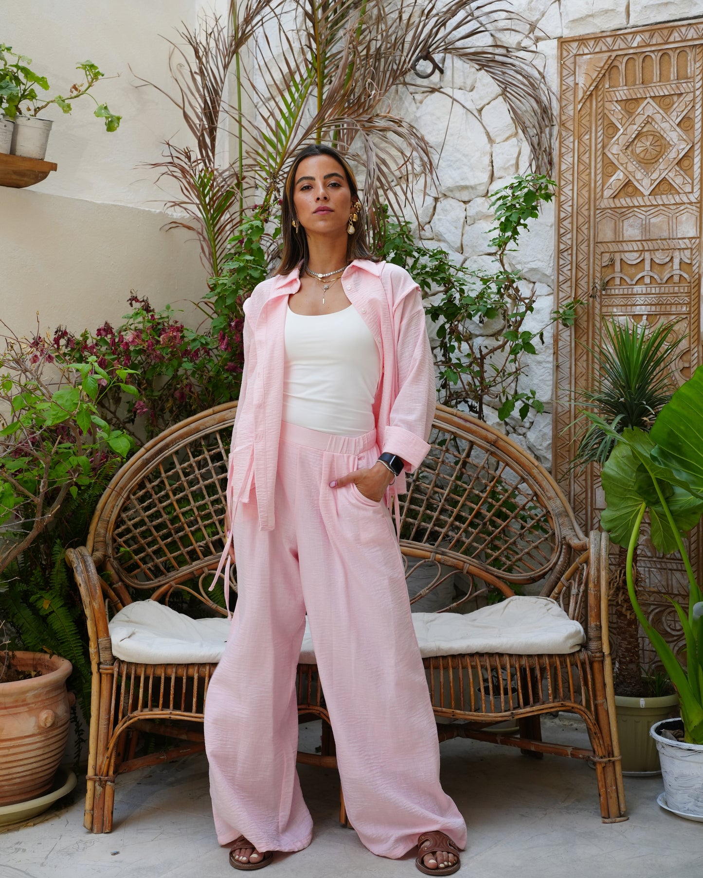 Cascade Shirt in Pink