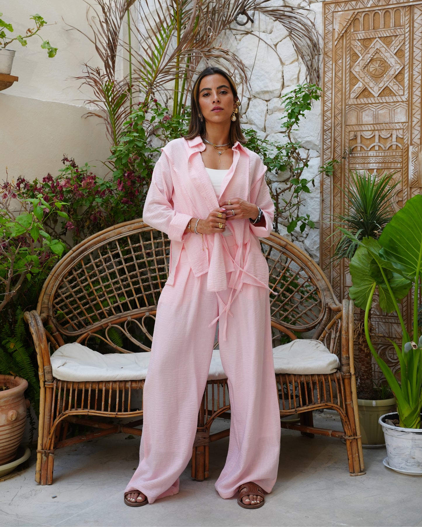 Cascade Shirt in Pink