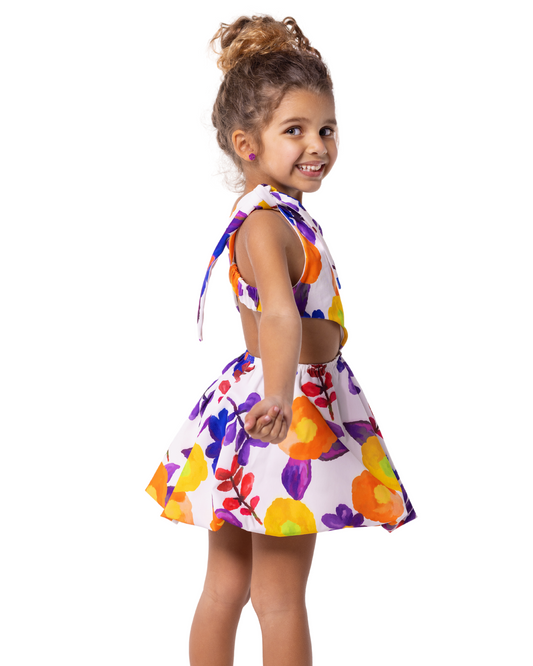 Blooms Floral Cutout Dress